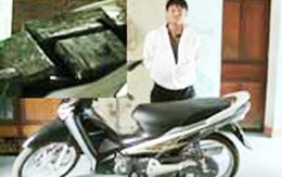 4 bánh heroin trong cốp xe Future Neo