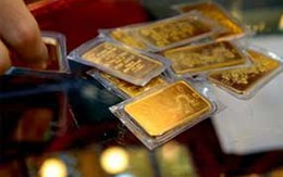 Giá vàng xuống mức thấp nhất trong 3 tuần