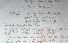 Chủ tịch HĐND huyện báo cáo không trung thực
