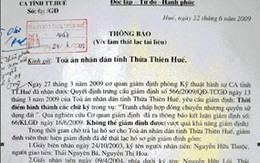 Giám định viên làm mất tài liệu của tòa