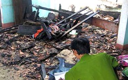 Nhà cán bộ chi cục thuế bị phóng hỏa