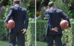 Tổng thống Obama trổ tài chơi bóng rổ
