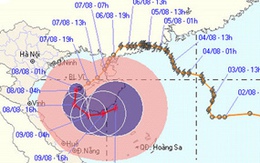 Bão số 6 đột ngột 'sống lại', uy hiếp các tỉnh miền Trung