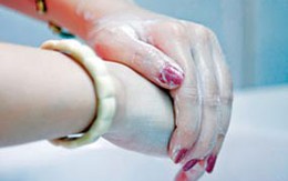 80% bệnh truyền nhiễm lây qua hai bàn tay