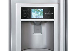 Sành điệu với tủ lạnh màn hình LCD 