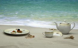 Bộ đồ ăn đậm đà trong hương vị biển