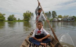 An Giang: Nâng cao chất lượng giữ trẻ mùa lũ