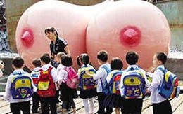 Bộ ngực "siêu khủng" gây xôn xao Trung Quốc