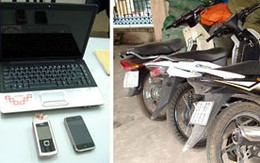 Trộm xe máy rồi dùng để cướp