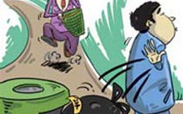 Mất 13.000 USD vì giấu trong sọt rác