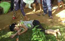 Một phụ nữ bị tiêm thuốc mê bỏ vào bụi rậm