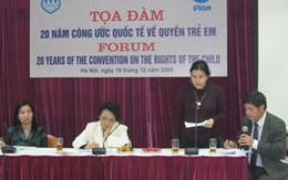 Tọa đàm "20 năm Công ước quốc tế về quyền trẻ em"