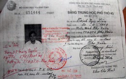 Chủ tịch xã “xài” bằng giả