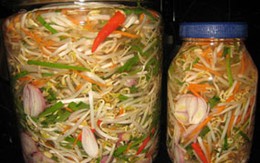 Cách muối dưa giá ngon giòn