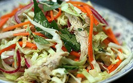 Món ngon ăn Tết: Nộm gà bắp cải 