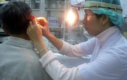 Bị điếc vì... trời lạnh