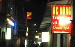 Trọng án sau chầu rượu ốc