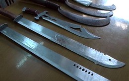 Nhậu say, 6 "người hùng" xách mã tấu chém người