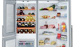 Tủ lạnh side by side kết hợp tủ rượu độc đáo