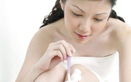 Lợi hại của việc cạo lông chân