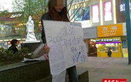 Thiếu nữ xin tiền để kết hôn với người yêu đã chết