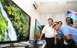 TV LED 3D của Samsung đã tới Việt Nam