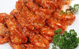 Tôm xốt chua cay