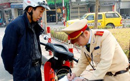 Áp mức phạt gấp đôi với người vi phạm giao thông ở Hà Nội