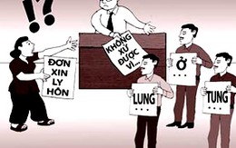 Khó ly hôn vì chồng ở… lung tung