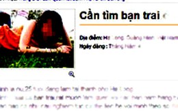 Sốc vì trở thành nạn nhân của trò "rao tình" trên mạng