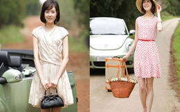 Váy xòe dễ thương cho bạn gái dịu dàng