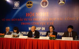 Tường thuật trực tuyến (1): Thúc đẩy đầu tư và hợp tác Công – Tư trong lĩnh vực y tế
