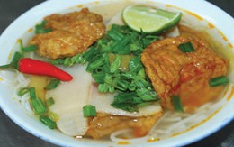 Bún chả cá thu