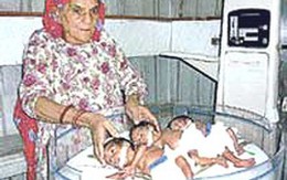 Cụ bà 66 tuổi sinh 3 sau gần 44 năm kết hôn
