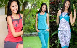 Hương Giang quyến rũ với trang phục ở nhà