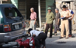 Xe ô tô của ĐH Nông nghiệp I gặp nạn