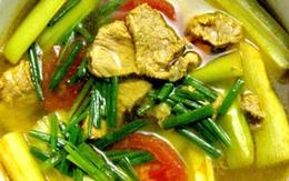 Canh thịt nấu chua