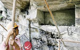 Phát hiện hàng ngàn quan tài trên vách núi dựng đứng
