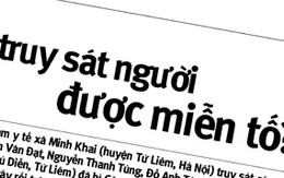 Bức xúc vì chuyện côn đồ truy sát người vẫn được miễn tố