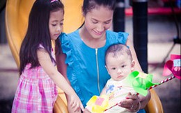 Mẹ đẹp, bé xinh  