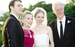Nước mắt hạnh phúc của Bill Clinton trong ngày cưới con gái