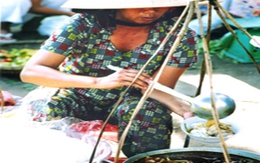 Gánh bún của mẹ