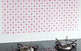 Nhà bếp sạch bong với giấy dán hút dầu, mỡ