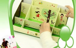 Ngăn kéo gập vừa xinh vừa gọn cho chị em