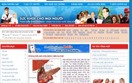 Ra mắt website về y tế, sức khoẻ cộng đồng