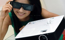 Máy chiếu 3D gia đình đầu tiên của LG giá khoảng 15 triệu đồng