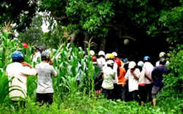 Một phụ nữ bị sát hại dã man bên suối
