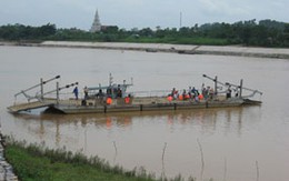 Phà hết “ốm”, dân hết khổ!