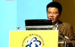 VIDEO: GS Ngô Bảo Châu thuyết trình tại ICM 2010