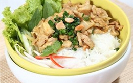 Bún thịt xào miền Tây